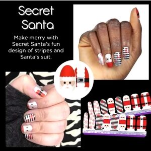 Color Street Secret Santa / Adhesive Nail Strips